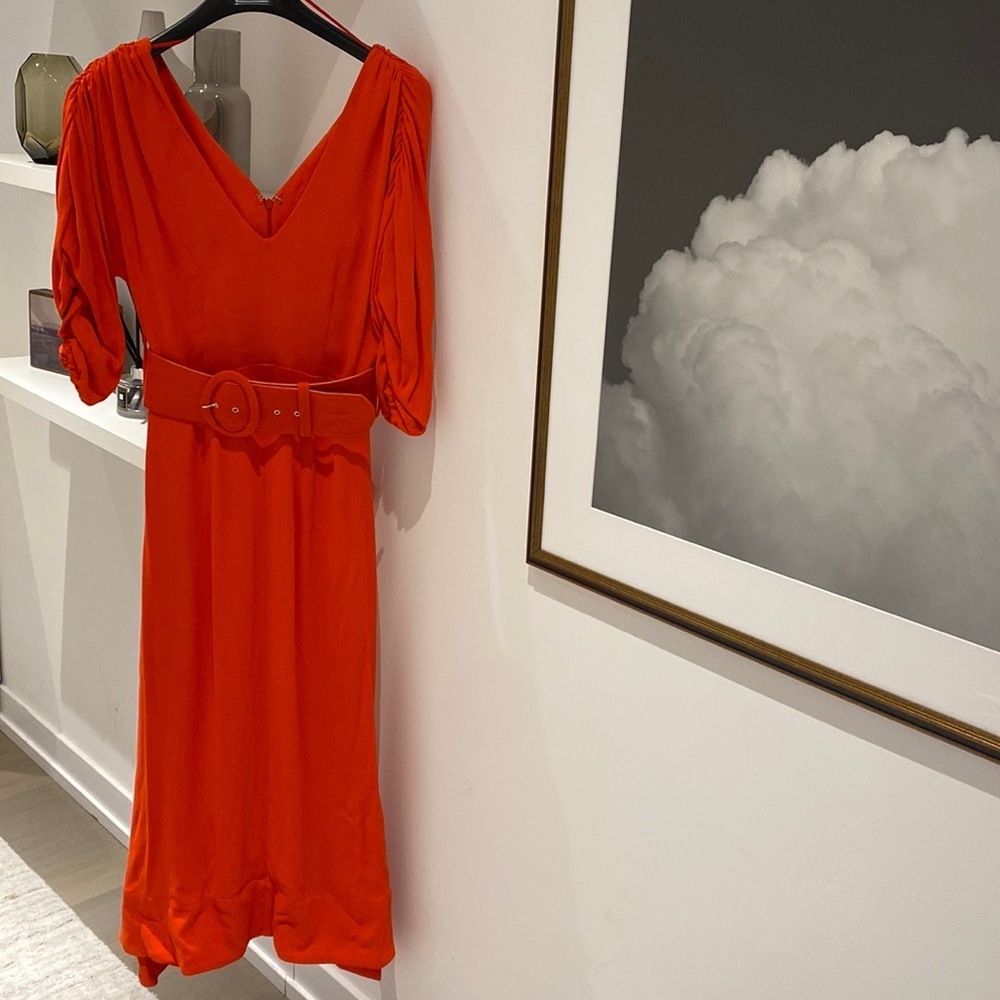 Nicholas belted dress